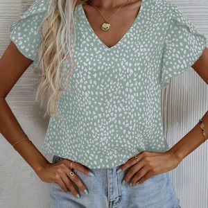 Spring blouse top